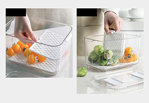 Produce Keeper with Strainer